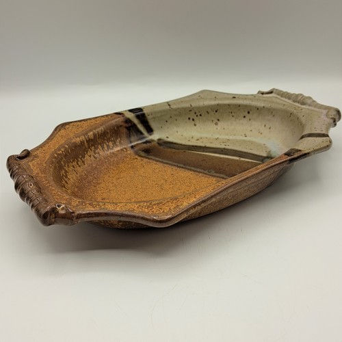 #230126 Baking Dish Tan/Sand/Brown 11x6.25 $18 at Hunter Wolff Gallery